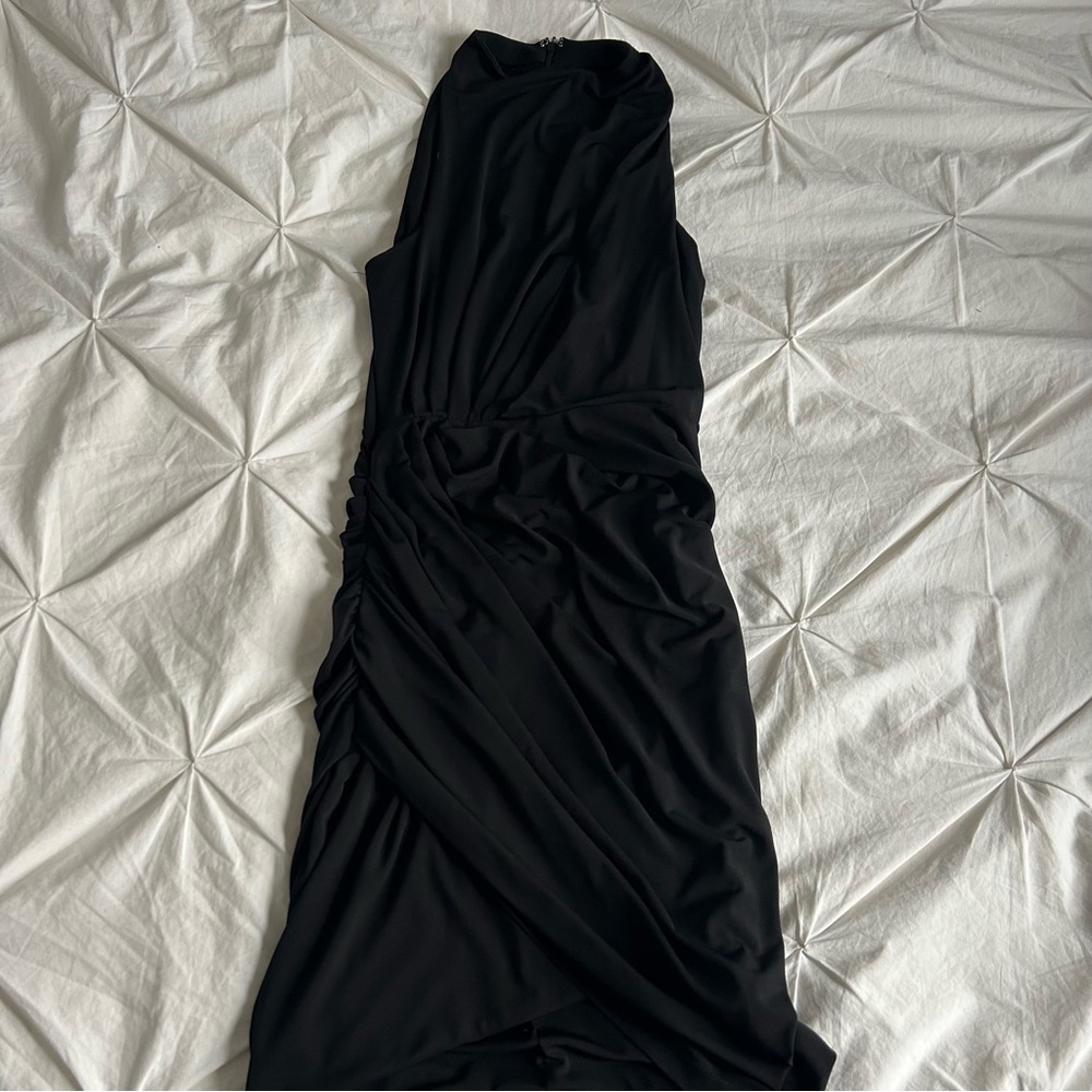 Women’s Le  Chateau Black Mini Dress High Neck XXS